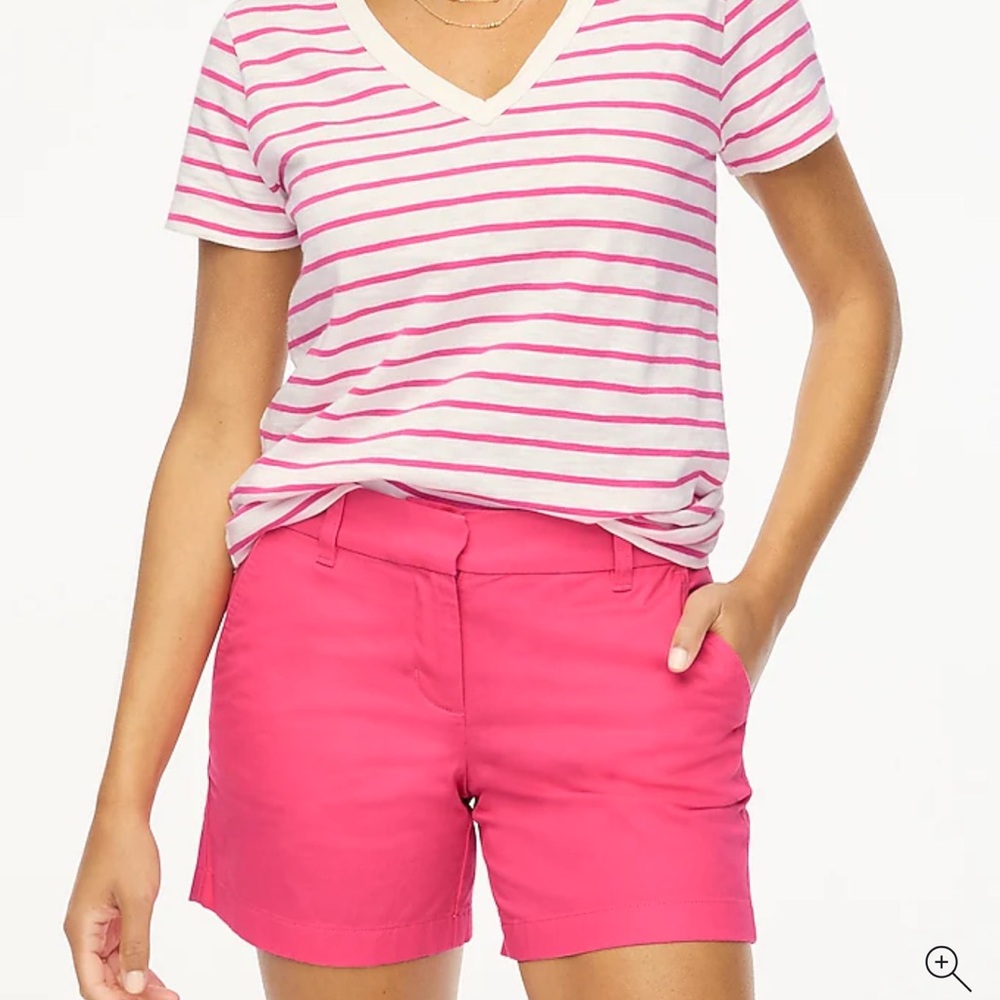 J. Crew Pink Bermuda Shorts Lightweight Casual Wear